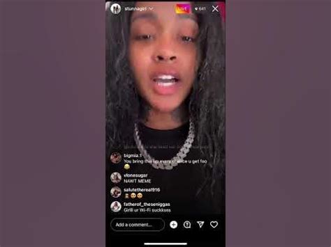 HORRIBLE...CUBAN DOLL AND STUNNA GIRL ALLEGEDLY。